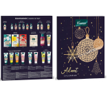 Kneipp Advent calendar 2023 mix of oils, foams and bath salts, massage and body oils, shower gels, scrubs, body lotions and creams, cosmetic set