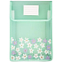 Albi Document and stationery case A4 portrait green flowers 335 x 250 mm