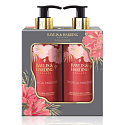 Baylis & Harding Boudoire Tropical Paradise - Tropical Paradise liquid hand soap 300 ml + moisturizing body and hand lotion 300 ml, cosmetic set for women