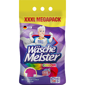 Wäsche Meister Color laundry powder, 140 washes, 10.5 kg