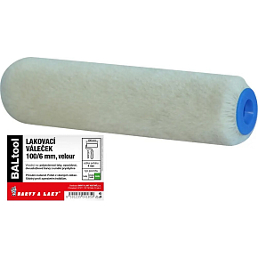 BARVY A LAKY HOSTIVAŘ Velur Paint Roller for Holder 6 mm, 100 mm BARVY A LAKY HOSTIVAŘ Velur Paint Roller for Holder 6 mm, 100 mm