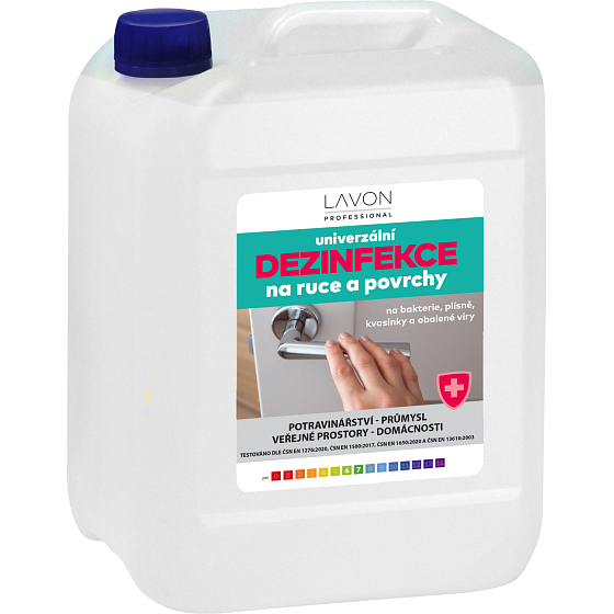 LAVON universal disinfectant for hands and surfaces, 5l