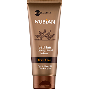 Nubian Self Tan Self-Tanning Body Balm in Tube, 200 ml