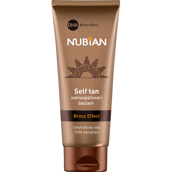 Nubian Self Tan Self-Tanning Body Balm in Tube, 200 ml