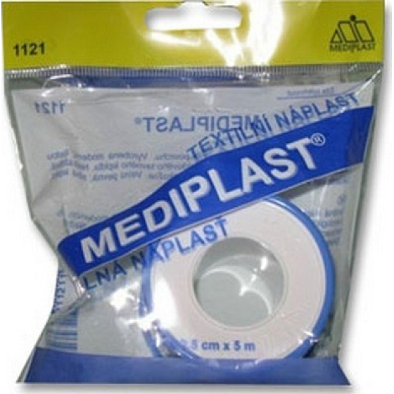 Mediplast textile adhesive tape spool 2.5 cm x 5 m 1 piece