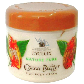 Cyclax Nature Pure Cocoa butter regenerating and moisturizing body cream enriched with cocoa butter 300 ml