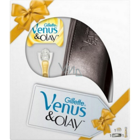 Gillette Venus & Olay shaving head 3 pieces + handle + bag, cosmetic set for women