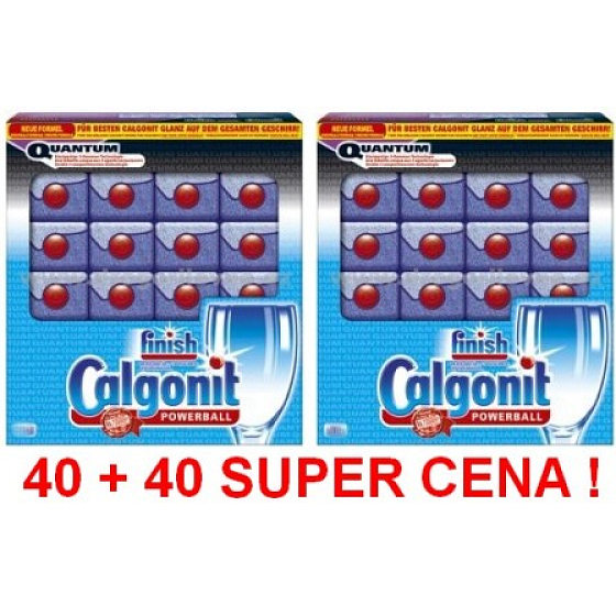 Calgonit Finish Quantum Regular dishwasher tablets 40 + 40 pieces