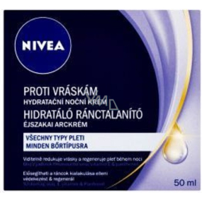Nivea Anti Wrinkle Moisture 35 Moisturizing night cream against wrinkles 50 ml VMD parfumerie drogerie