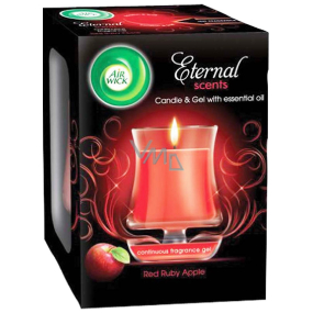 Air Wick Eternal Scents Ruby red apples scented candle in glass 130 g