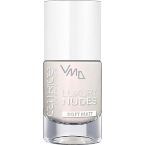 Catrice Luxury Nudes Soft Matt nail polish 01 White & Bright 10 ml