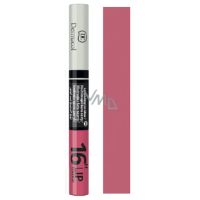 Dermacol 16H Lip Color long-lasting lip paint 06 3 ml and 4.1 ml