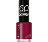 Rimmel London 60 Seconds Super Shine Nail Polish nail polish 340 Berries And Cream 8 ml