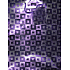Nekupto Gift paper bag 23 x 18 x 10 cm Purple with squares 001 36 GM
