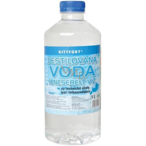 Kittfort Distilled water for technical purposes 1 l