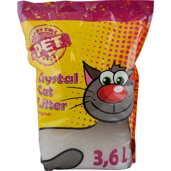 Happy Cool high-absorbent silicone litter, 3.6 l