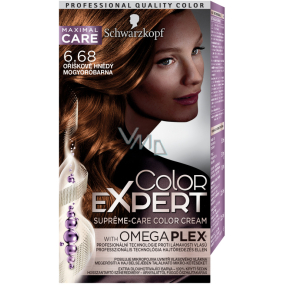 Schwarzkopf Color Expert hair color 6.68 Hazel brown