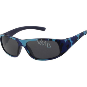 Dudes & Dudettes Sunglasses for children blue camouflage DD12000