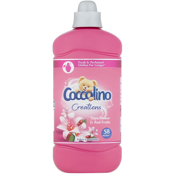 Coccolino Creations Tiare Flower & Red Fruits concentrated fabric softener 58 washes 1.45 l