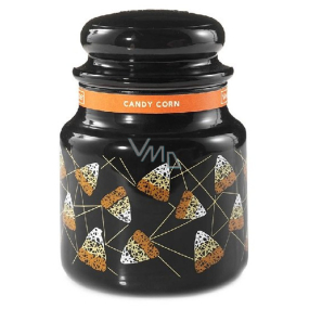 Yankee Candle Halloween Candy Corn - Sweet Corn Scented Candle Classic Medium Glass 411 g