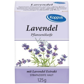 Kappus Lavender natural soothing and relaxing toilet soap 125 g