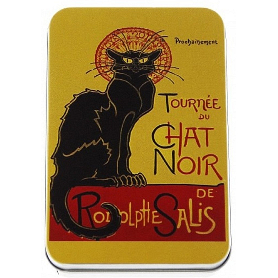 Le Blanc Chat Noir natural soap solid in box 6 x 25 g