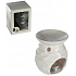 Bolsius Aromalampa ceramic white 95 x 120 mm