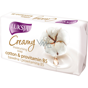Luksja Creamy Cotton milk & provitamin B5 - Cotton milk and provitamin B5 toilet soap 90 g