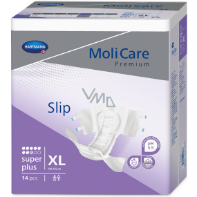 MoliCare Premium Super Plus XL 150-175 cm 8 drops adhesive diaper panties for severe incontinence 14 pieces