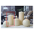 Lima Ice pastel candle creme cylinder 80 x 150 mm 1 piece