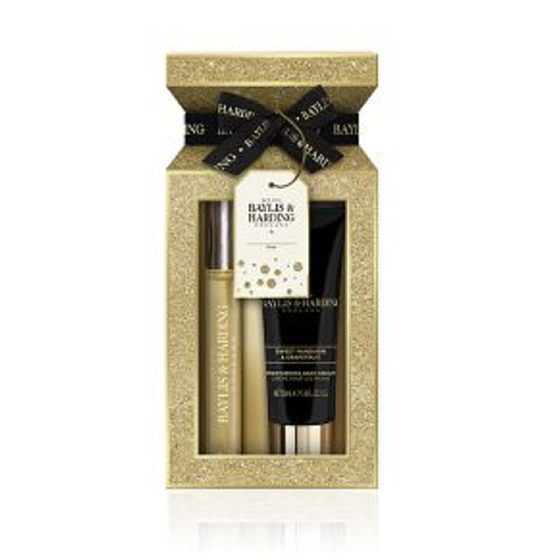 Baylis & Harding Sweet Tangerine and Grapefruit Eau de Parfum 12 ml rollerball + hand cream 50 ml, gift set