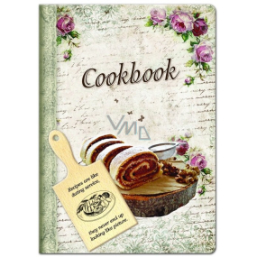 Ditipo Recipe book with cutting board, roll 17 x 24 cm