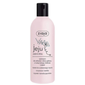Ziaja Jeju cleansing and moisturizing hair shampoo with anti-inflammatory and antibacterial effects 300 ml