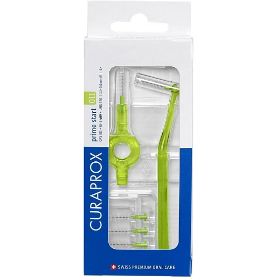 Curaprox CPS 011 Prime Start Interdental Brushes 5 Pieces