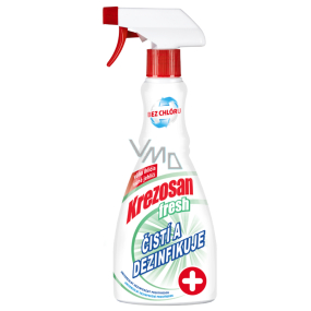 Krezosan Fresh cleaning and disinfecting agent, eliminates bacteria and yeast on all types of floors, corridors, toilets 500 ml spray