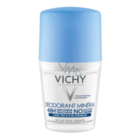 Vichy Mineral 48h deodorant antiperspirant roll-on without alcohol for unisex 50 ml