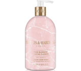 Baylis & Harding Pink Flower and Lotus Flower liquid hand soap dispenser 500 ml