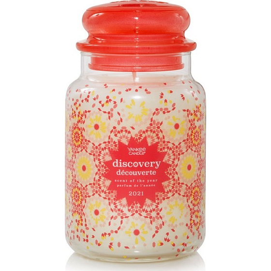 Yankee Candle Discovery Scent of the Year 2021 - Discover! Scent of 2021 scented candle Classic large glass 623 g