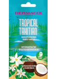 Dermacol Tropical Tahitian moisturizing textile mask with coconut water and tiara flower extract 15 ml