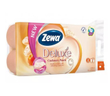 Zewa Deluxe Aqua Tube Cashmere Peach Perfumed Toilet Paper 150 shreds 3 ply 8 pieces, flushable roll