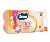 Zewa Deluxe Aqua Tube Cashmere Peach Perfumed Toilet Paper 150 shreds 3 ply 8 pieces, flushable roll