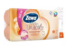 Zewa Deluxe Aqua Tube Cashmere Peach Perfumed Toilet Paper 150 shreds 3 ply 8 pieces, flushable roll