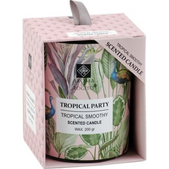 Aroma di Rogito Tropical Smoothy - Tropical smoothie scented candle glass 85 x 105 mm 200 g