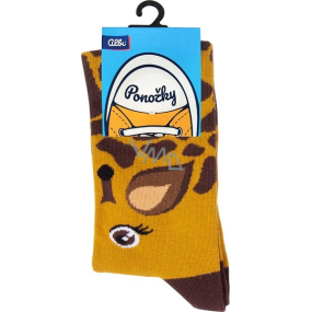 Albi Colored socks universal size Giraffe 1 pair