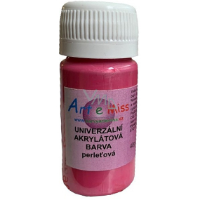 Art e Miss Universal Acrylic Pearl Paint 53 Dark Red 40 g