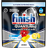 Finish Quantum Ultimate Lemon Dishwasher Tablets, protects dishes and glasses, brings brilliant cleanliness, shine 30 pcs