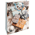 Nekupto Paper gift bag 32,5 x 26 x 13 cm Christmas gifts in the snow