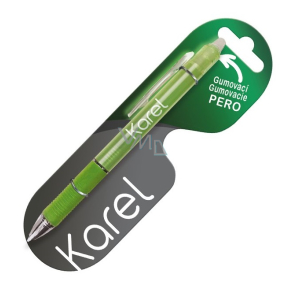 Nekupto Rubber pen with the name Karel