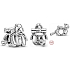 Charm Sterling silver 925 Egypt, camel, travel bracelet bead