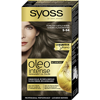 Syoss Oleo Intense hair dye 5-54 Ash light brown